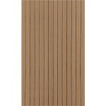 Impol Trade Samolepící lamely L03 100 x 60 cm tmavě hnědé 1ks – Sleviste.cz