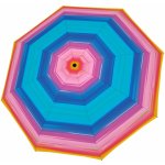 Doppler Fiber Havanna Happy pink dámský skládací deštník vícebarevný – Zboží Dáma