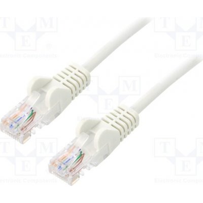 Goobay 68504 Patch, RJ45 vidlice,z obou stran, U/UTP, 5e, lanko, CCA, PVC – Zboží Živě