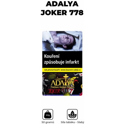 Adalya 50 g Joker 777 – Zboží Dáma Adalya 50 g Joker 777 – Zboží Dáma