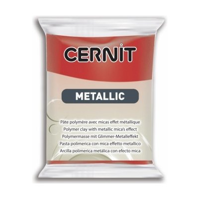 CERNIT metallic červená 56 g 400