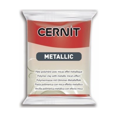 CERNIT metallic červená 56 g 400 – Zbozi.Blesk.cz