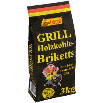 FAVORIT Grilovací brikety 3 kg