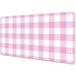 podložka na stůl pink mřížka – Sleviste.cz