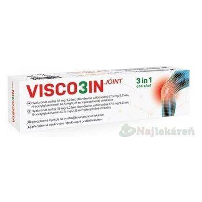 VISCO3IN joint 2,25 ml – Hledejceny.cz