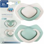 Canpol babies C set symetrických silikon Pure Color 22/646_BEI zelená – Zboží Dáma
