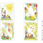 Anděl Okenní fólie rohová velikonoční motivy 33,5 x 25,5 cm – Hledejceny.cz