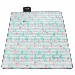 SPRINGOS Pikniková deka 200x200 cm plameňáci FLAMINGO – Zboží Dáma