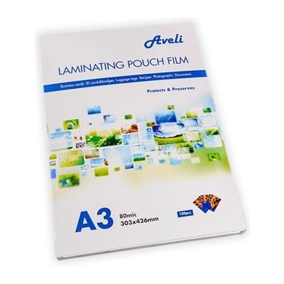 Laminovací fólie-kapsy A3/160mic (2x80),lesklé (XRT-00022) – Hledejceny.cz