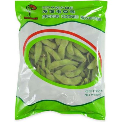 Asian Choice Mooijer Sojové fazole Edamame, vařené 500 g – Zboží Dáma