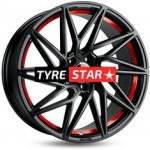 Keskin KT20 8,5x19 5x112 ET45 matt black red – Zboží Mobilmania