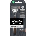 Wilkinson Sword Quattro Essential 4 Vintage Edition + 4 ks hlavic – Zboží Dáma