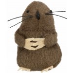 Trixie Stojící pískací plyšový krtek s catnipem 8cm – Zboží Mobilmania