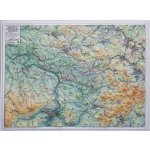 Excart Maps Českosaské Švýcarsko - nástěnná plastická mapa Varianta: bez rámu, Provedení: plastická mapa – Hledejceny.cz