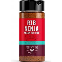 Fire & Smoke BBQ Grilovací koření Rib Ninja 210 g