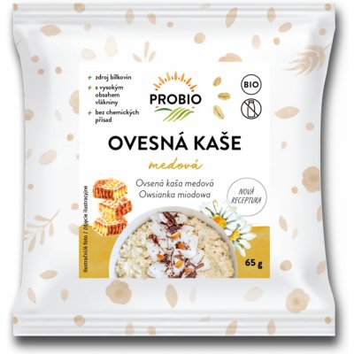 PROBIO Ovesná kaše medová BIO 65 g – Zbozi.Blesk.cz