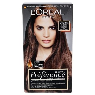 L'Oréal Paris Préférence Récital barva na vlasy na barvené vlasy na všechny typy vlasů 5,25-M2 Antigua 60 ml – Zboží Mobilmania