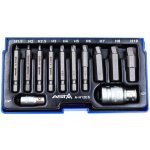 ASTA A-H12ES Vytahováky poškožených šroubů Imbus 1/4” a 1/2”, sada 12 dílů – Zboží Dáma