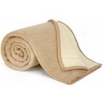 Brotex deka Kira Plus tmavě béžová světle béžová 200x230 – Zboží Dáma