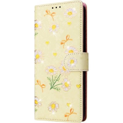PROTEMIO 70503 FLOWERY Peňaženkové puzdro pre Samsung Galaxy A05s DAISY – Zboží Mobilmania