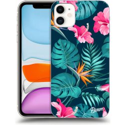 Pouzdro Picasee ULTIMATE CASE Apple iPhone 11 Pro - Pink Monstera