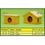 Trixie domek pro myš-dřevo 12 x 7 x 10 cm – Zboží Mobilmania