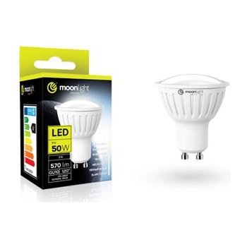 Moonlight LED žárovka GU10 220-240V 3W 240lm 3000k teplá 25000h 2835 50mm/54mm