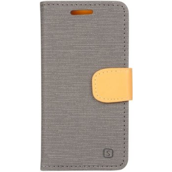 Pouzdro iSaprio Flip Case Lenovo A2010 šedé