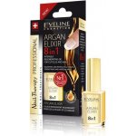 Eveline Cosmetics Nail Therapy regenerační elixír na nehty a nehtovou kůžičku Argan Elixir 8 in 1 12 ml – Zboží Dáma