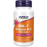Now Foods Vitamin K2 jako MK-7 100 mcg 120 rostlinných kapslí – Hledejceny.cz