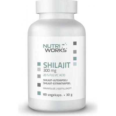 NutriWorks Shilajit 300 mg 60 kapslí – Hledejceny.cz