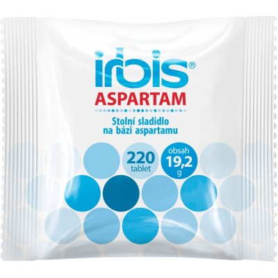 Irbis Aspartam stolní sladidlo 220 tablet – Zboží Mobilmania