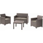 KETER EMMA 2 SEATER Set zahradní, cappuccino/písková 17209485 – Zboží Mobilmania