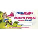 peckahracky Dárkový elektronický poukaz Hodnota poukazu: 1000 Kč – Zboží Dáma