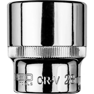 NEO TOOLS Nástrčná hlavice šestihranná 1/2", 27 mm – Hledejceny.cz
