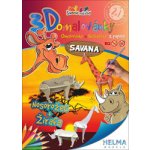 3D omalovánky A4 SET Savana – Hledejceny.cz