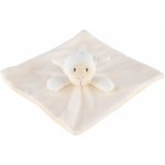 Teddies Ovce/ovečka usínáček chrastítko plyš 25x25cm bílá na kartě v sáčku – Hledejceny.cz