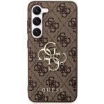 Pouzdro Guess PU 4G Metal Logo Samsung Galaxy S23+ hnědé – Sleviste.cz