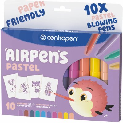 Centropen Air Pens Pastel 1500 10 ks – Zboží Živě