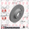 Brzdové kotouče ZIMMERMANN Brzdový kotouč FORMULA Z COAT Z - 380 mm ZIM 460.4537.70