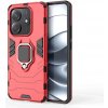 Pouzdro a kryt na mobilní telefon Xiaomi Lenuo Armor obal pro Xiaomi Redmi Note 14 5G Red