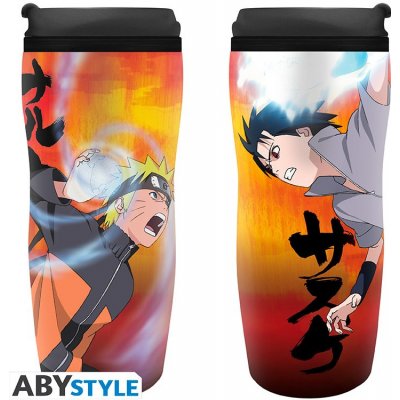 ABYstyle Cestovní hrnek Naruto Shippuden Naruto vs. Sasuke 355ml od 167 Kč  - Heureka.cz