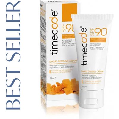 Timecode Smart Defense Cream SPF90 krém na opalování 50 g – Zboží Mobilmania
