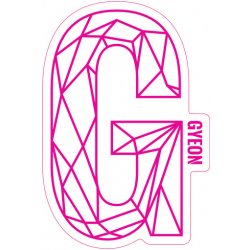 Gyeon G Sticker Pink 100 x 65,6 mm