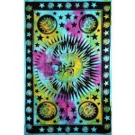 Orientální bavlněný přehoz Slunce 140 x 210 cm – Sleviste.cz