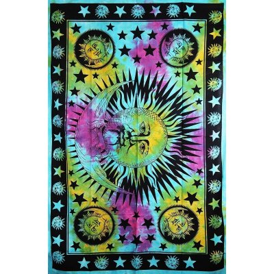 Orientální bavlněný přehoz Slunce 140 x 210 cm – Sleviste.cz