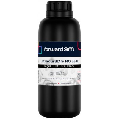 Forward AM Ultracur3D RG 35 1 kg Čirá – Zboží Živě