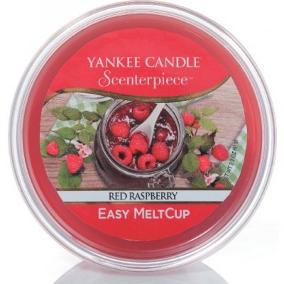 Yankee Candle Scenterpiece Meltcup vosk Red Raspberry 61 g – Zboží Mobilmania