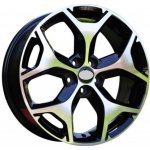 Racing Line BY164 7x18 5x100 ET48 black polished – Hledejceny.cz