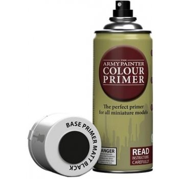 Army Painter Base Primer Matt Black Spray 400ml